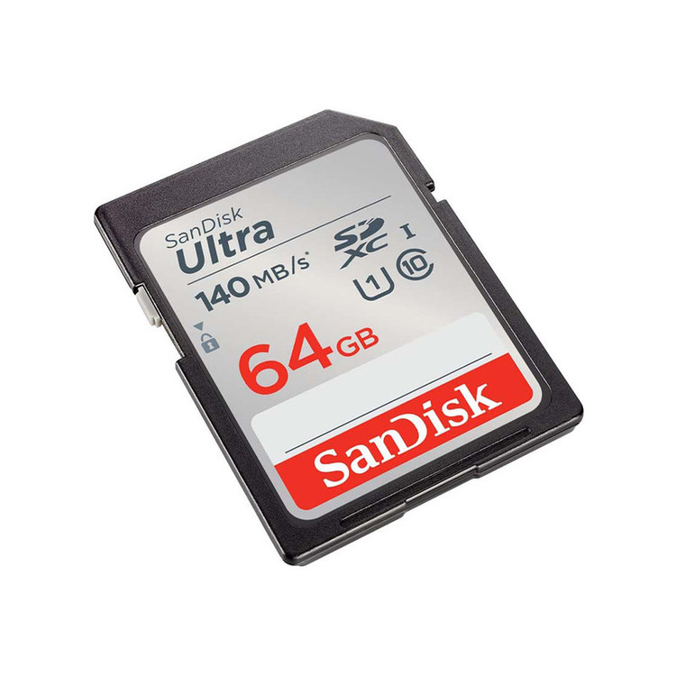 کارت حافظه SDXC سن دیسک مدل Ultra کلاس 10 استاندارد UHS-I U1 سرعت 100MBps ظرفیت 64 گیگابایت