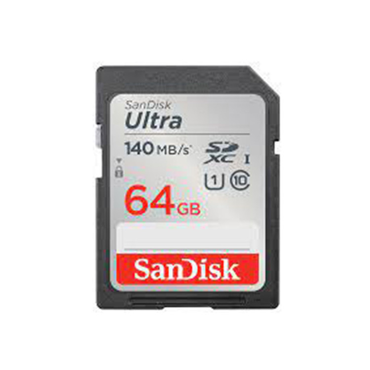 کارت حافظه SDXC سن دیسک مدل Ultra کلاس 10 استاندارد UHS-I U1 سرعت 100MBps ظرفیت 64 گیگابایت