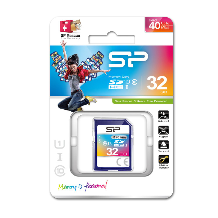 کارت حافظه سیلیکون پاور SDHC Class 10 32GB 85MB/S