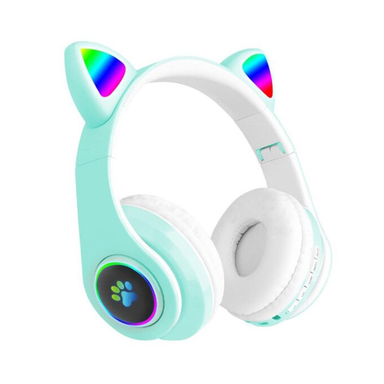 هدفون بلوتوثی گربه ای مدل B39M - بدون چراغ