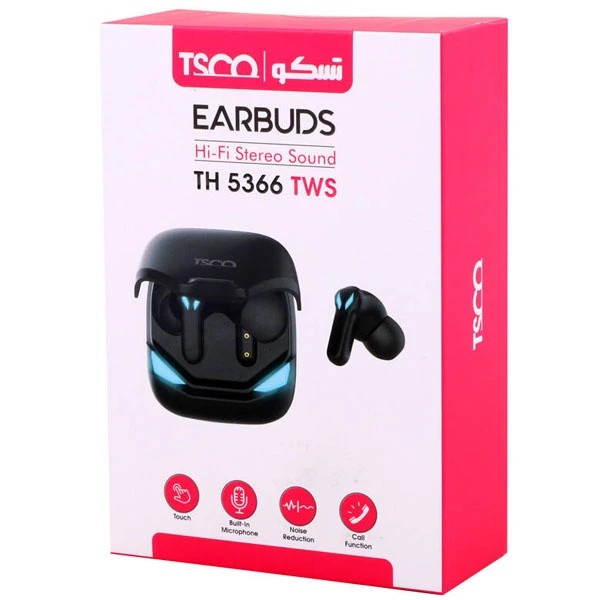ایرپاد هدفون بلوتوثی تسکو مدل TH 5366TWS - ویترینی