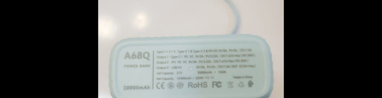 پاوربانک کانفلون Konfulon A68Q 20000mAh 22.5W