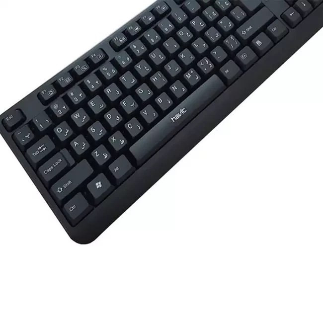کیبورد هویت مدل HV-KB378 با سیم