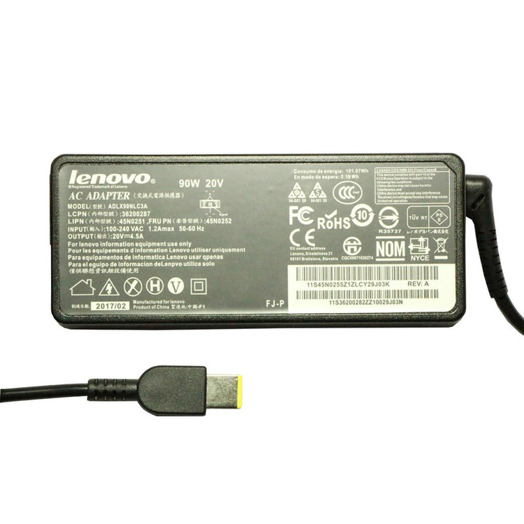 شارژر لپ تاپ لنوو 20 ولت 4.5 آمپر لنوو Lenovo مدل USB