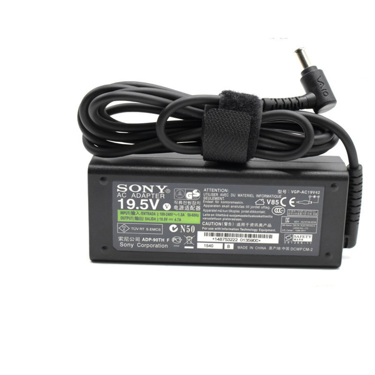 شارژر لپ تاپ سونی 19.5 ولت 4.7 آمپر SONY سوکت سایز 6.5*4.4