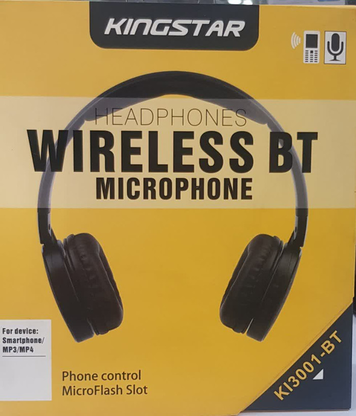 هدفون بلوتوثی کینگ استار KINGSTAR KI3001-BT