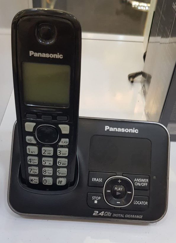 تلفن بی سیم پاناسونیک مدل KX-TG3721 کارکرده