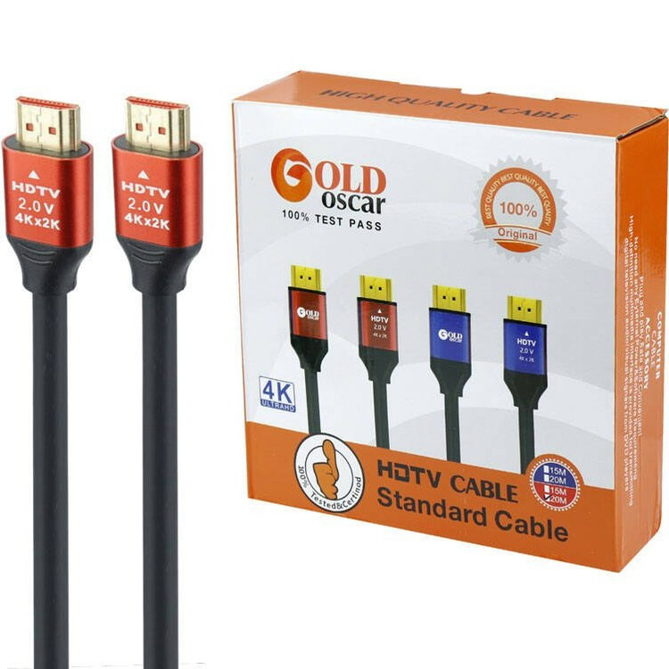 کابل HDMI گلد اسکار مدل 4K UltraHD طول 15 متر