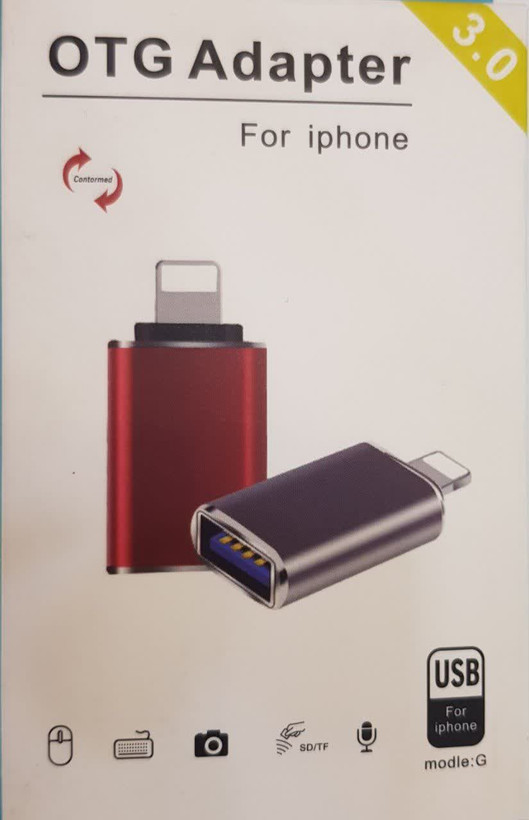 مبدل OTG USB3 به لایتنینگ no name