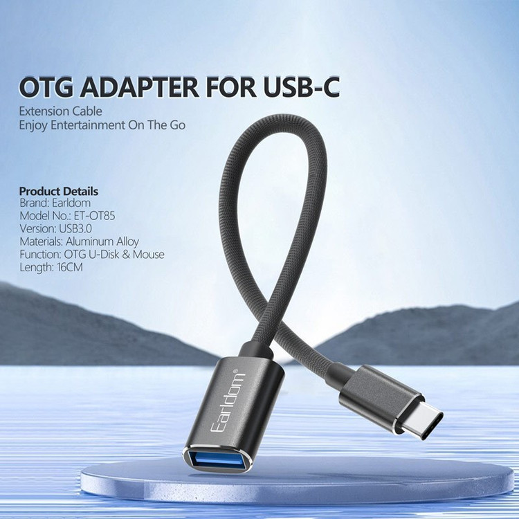 مبدل OTG ارلدام مدل ET-OT85 تایپ سی