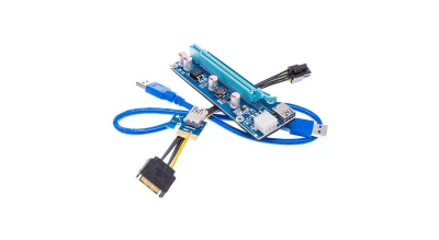 رایزر گرافیک تبدیل PCI EXPRESS X1 به X16 مدل 009s