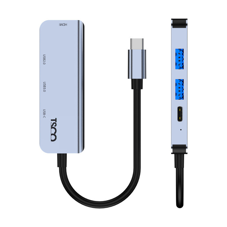 هاب USB تسکو چهار پورت تایپ سی مدل THU 1152