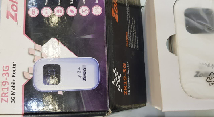 مودم همراه 3G زولتریکس مدل ZR19 سالم و نو (نقص : رجیستر نشده مناسب استفاده خارج از ایران)