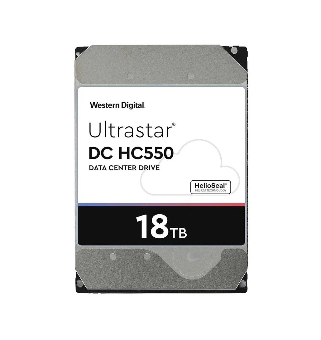 هارد HDD اینترنال 18 ترا  وسترن دیجیتال مدل Ultrastar DC HC550 - کارکرده