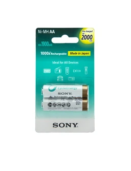باتری قلمی قابل شارژ سونی مدل NH-AA-B2KN بسته 2 عددی