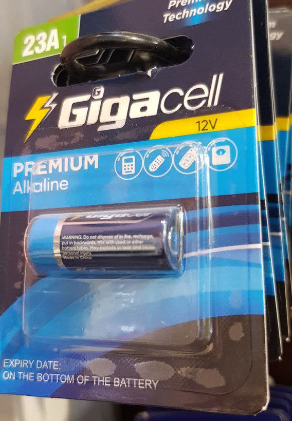 باتری ۲۳A گیگاسل مدل Super Alkaline بسته ۱ عددی