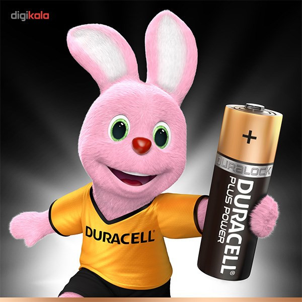 باتری قلمی دوراسل مدل Plus Power بسته 4 عددی سایز AA قلمی