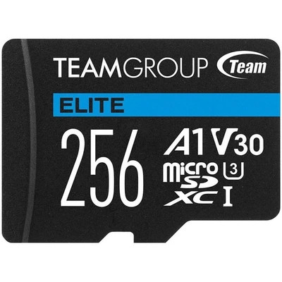 رم میکرو 256 گیگ تیم گروپ TeamGroup Elite A1 V30 U3 C10 100MB/s + خشاب