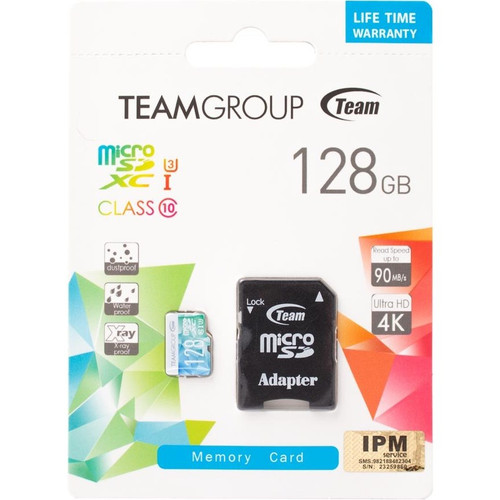 مموری میکرو اس دی 128 گیگ تیم گروپ Team Group Micro SDXC