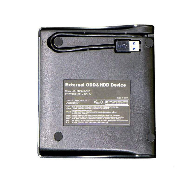 باکس تبدیل DVD رایتر USB 3.0 اینترنال SATA به اکسترنال ونتولینک اسمال 9.5mm