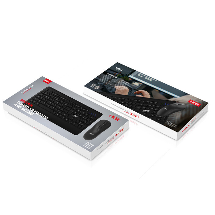 دارای نقص : کیبورد و ماوس هیسکا مدل H-MK15W (کار نمی کند نیازمند تعمیر)