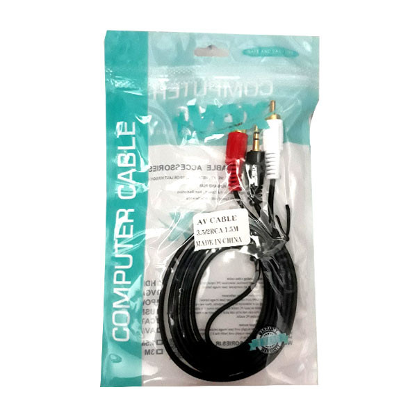 کابل صدا 2 به 1 ایکس وکس X-VOX متراژ 1.5 متر