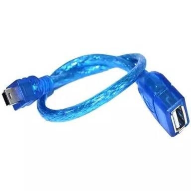 کابل تبدیل مینی یو اس بی Mini USB Cable به مادگی USB