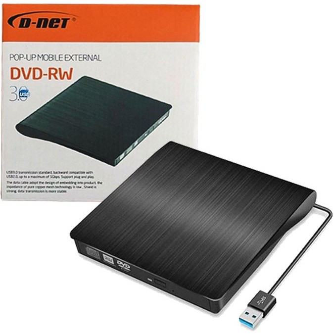 باکس تبدیل DVD رایتر USB 3.0 اینترنال SATA به اکسترنال DNET نرمال 12.7mm
