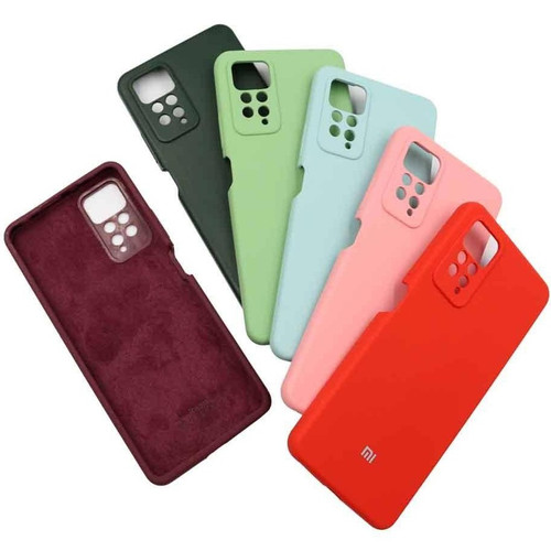 کاور سیلیکونی شیائومی Redmi Note 11 Pro محافظ لنز دار