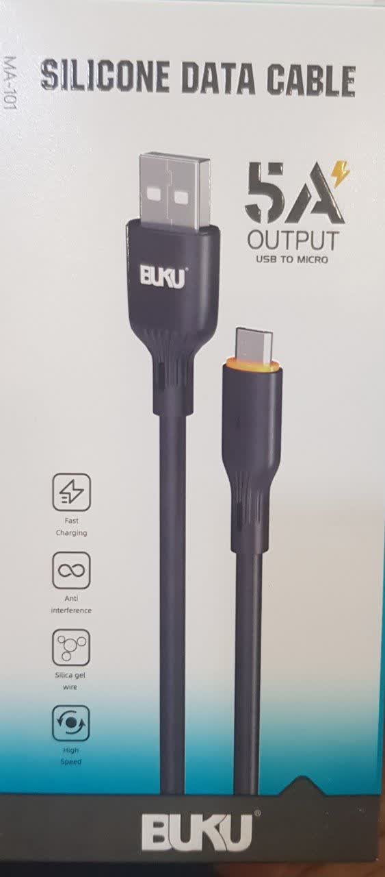 کابل شارژ USB به میکرو USB بوکو BUKU MA-101