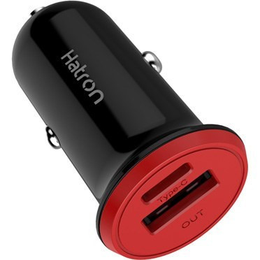 شارژر فندکی هترون مدل HCC2181PQ ظرفیت ۱۸ وات