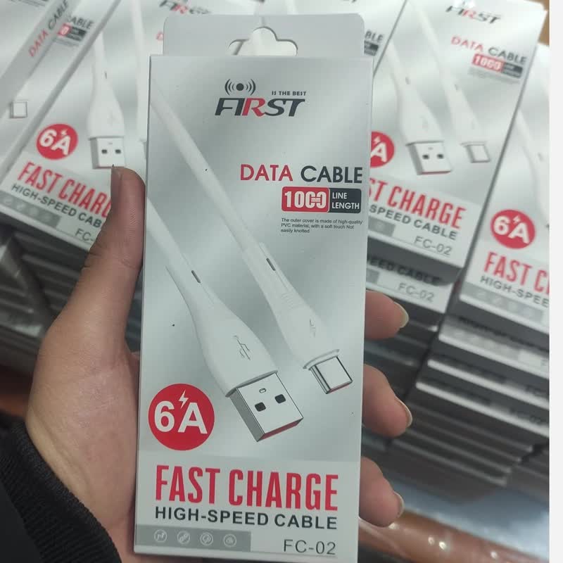 کابل شارژ تایپ سی فرست First مدل Fc-02