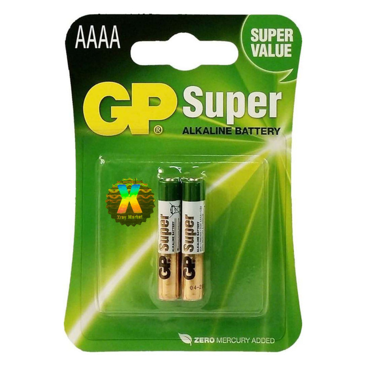 باتری جی پی مدل Super Alkaline AAAA بسته دو عددی