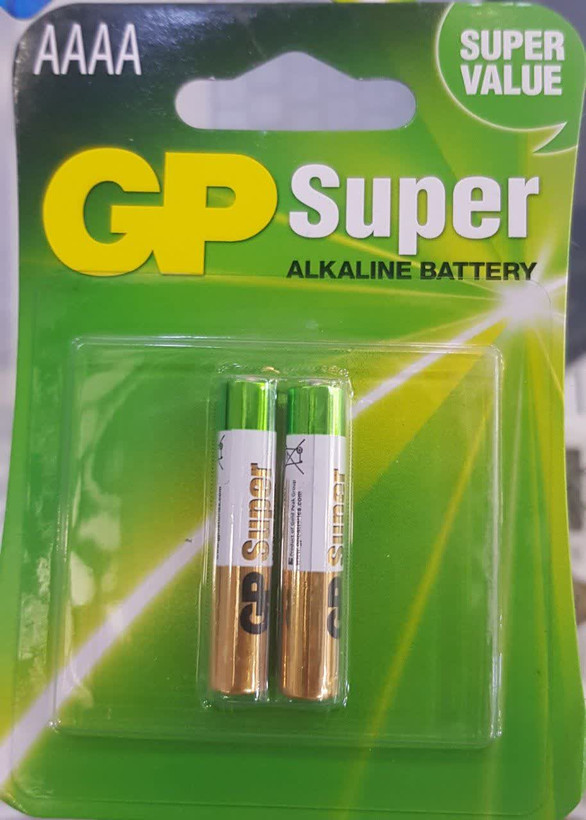 باتری جی پی مدل Super Alkaline AAAA بسته دو عددی