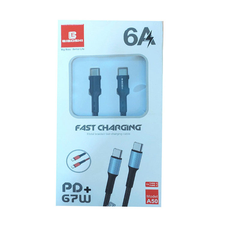 کابل USB-C بیبوشی مدل A50 طول 1 متر