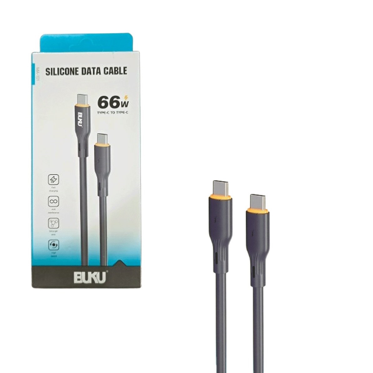 کابل دو سر تایپ سی BUKU MA-101