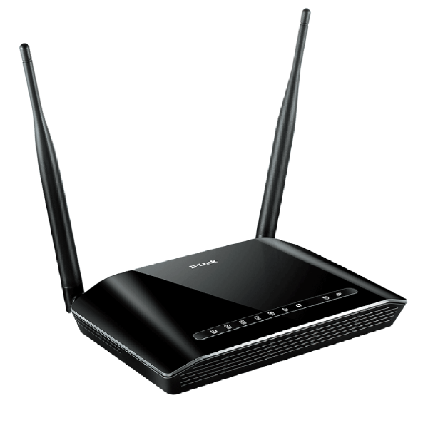 مودم روتر ADSL2 Plus بیسیم N300 دی-لینک مدل DSL-2750U