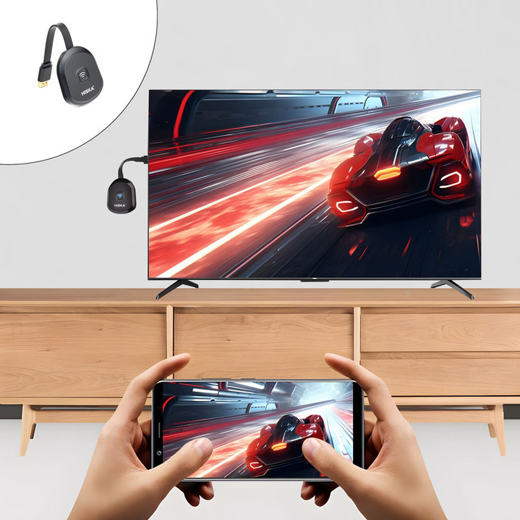 دانگل انتقال تصویر بی سیم HDMI هیسکا مدل HISKA HR-30