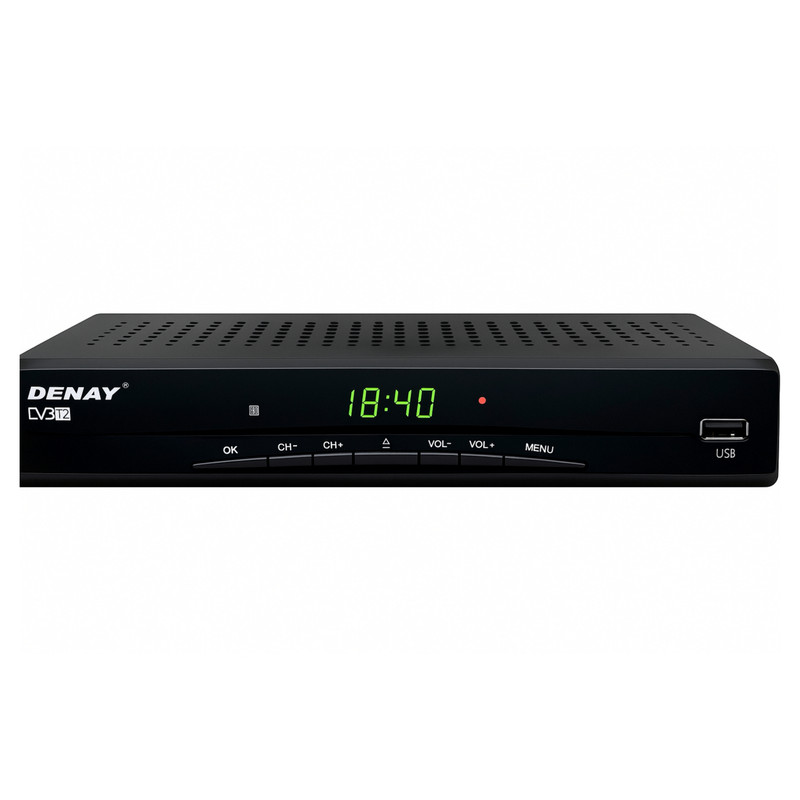 گیرنده دیجیتال دنای مدل STB1034H با ریموت کنترل