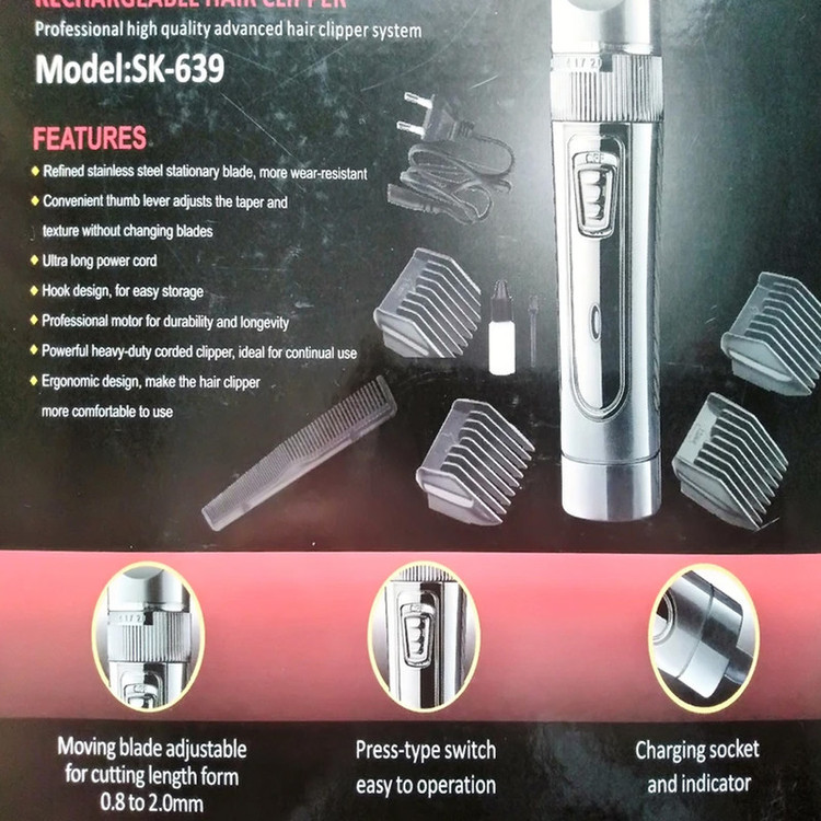 ماشین اصلاح موی سر و صورت سورکر مدل SK-639