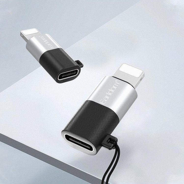 مبدل USB-C به لایتنینگ ارلدام مدل TC17