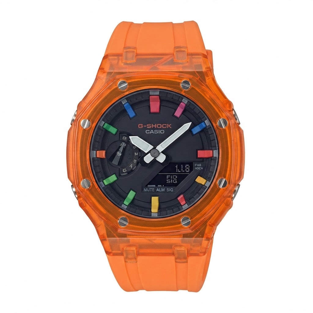 ساعت طرح جی شاک مردانه و پسرانه دیجیتال و عقربه G-Shock