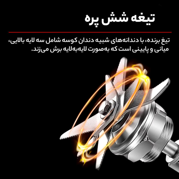 مخلوط کن سیلور کرست مدل SC-1589