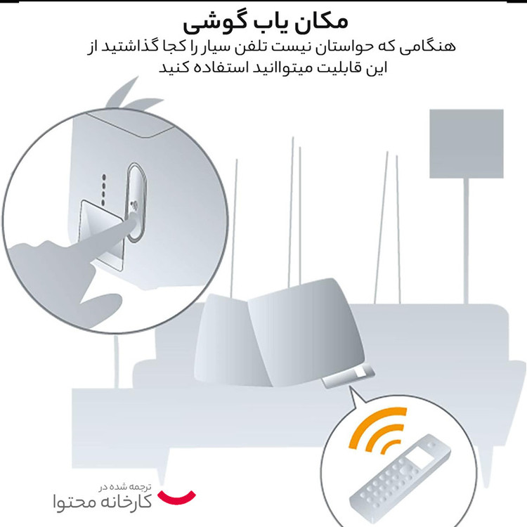 تلفن بی سیم پاناسونیک مدل KX-TG3611BX