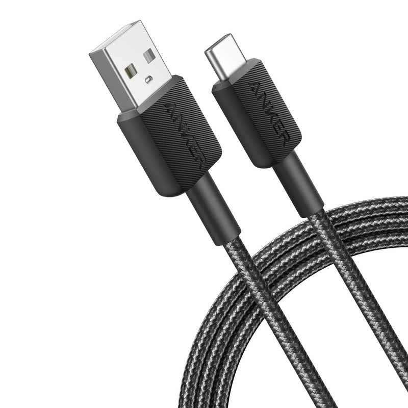 کابل شارژ USB به USB-C انکر مدل 322/A81H5 طول 0.9 متر