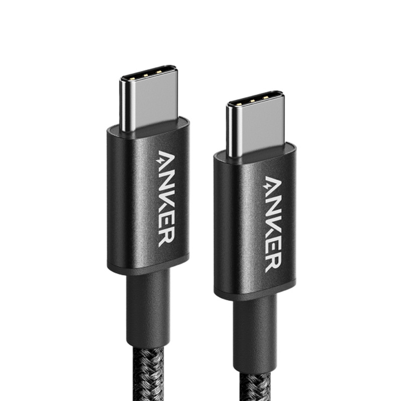 کابل شارژ USB-C به USB-C انکر مدل Nylon A8752 طول یک متر