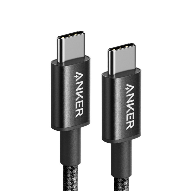 کابل شارژ USB-C به USB-C انکر مدل Nylon A8752 طول یک متر