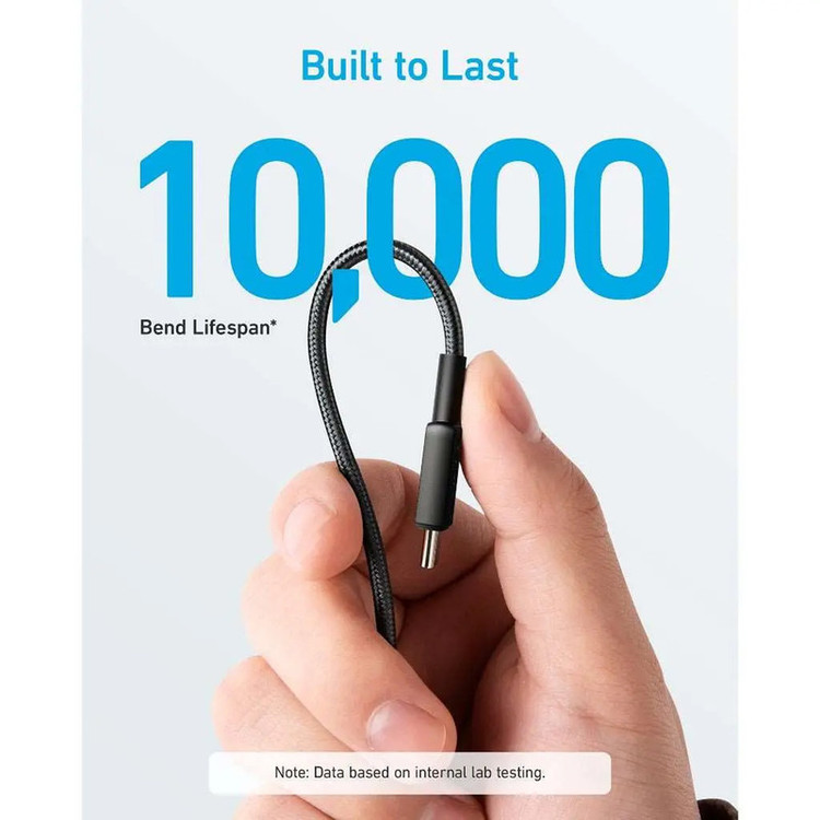 کابل شارژ USB-C به USB-C انکر مدل A81F5H11 طول 0.9 متر