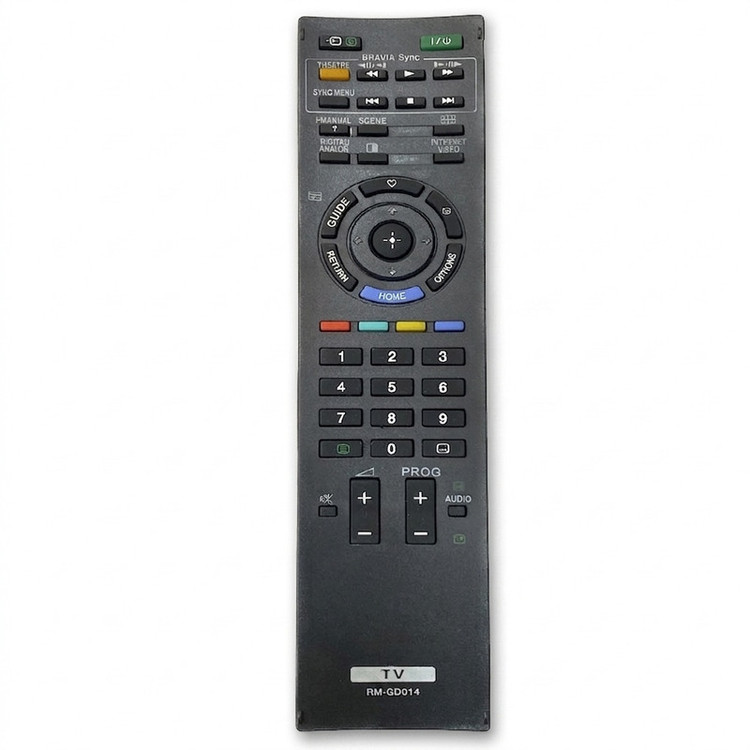 ریموت کنترل تلویزیون مدل 014 پشت پاور تلویزیون سونی SONY