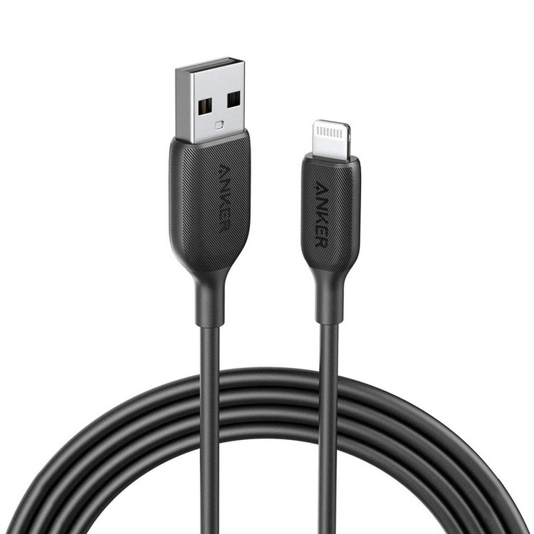 کابل شارژر اپل (USB به لایتنینگ) انکر مدل A8813 طول 1.8 متر